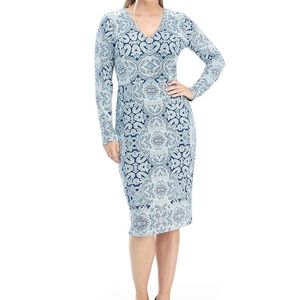 Maggy London long sleeve dress